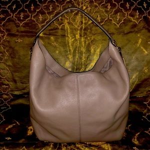 Rebecca Minkoff* Womens Leather Hobo Bag* Color: Cement Gray